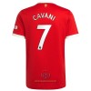 Maglia ufficiale Manchester United Edinson Cavani 7 Casa 2021-22 per Uomo